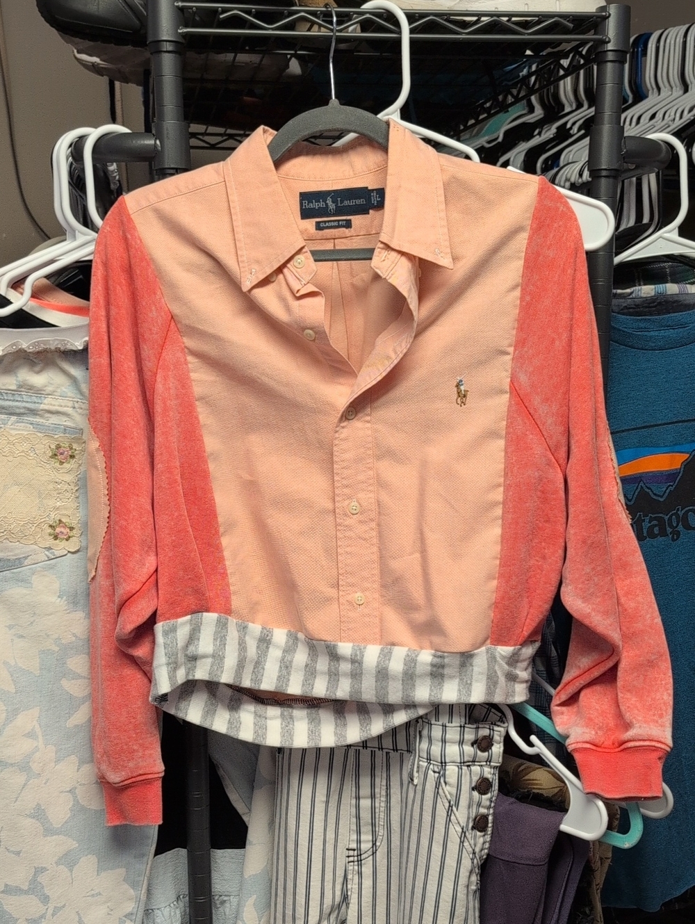Custom Ralph Lauren Mashup Cropped